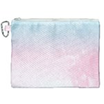 Watercolor Gradient Ombre Canvas Cosmetic Bag (XXL)