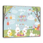 easter bunnies Canvas 20  x 16  (Stretched)