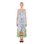 easter bunnies Sleeveless Maxi Dress