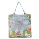 easter bunnies Grocery Tote Bag