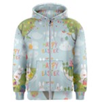 easter bunnies Men s Zipper Hoodie