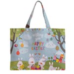 easter bunnies Zipper Mini Tote Bag