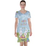 easter bunnies Short Sleeve Nightdress