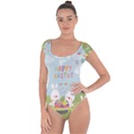 easter bunnies Short Sleeve Leotard 