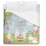 easter bunnies Duvet Cover (Queen Size)