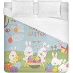 easter bunnies Duvet Cover (King Size)