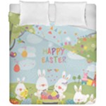 easter bunnies Duvet Cover Double Side (California King Size)