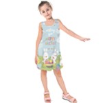 easter bunnies Kids  Sleeveless Dress