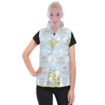 easter bunnies Women s Button Up Vest