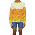 Beer snob Kids  Long Sleeve Swimwear