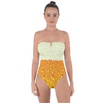 Beer snob Tie Back One Piece Swimsuit