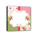 Shabby Chic Roses Mini Canvas 4  x 4  (Stretched)