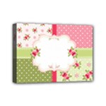 Shabby Chic Roses Mini Canvas 7  x 5  (Stretched)