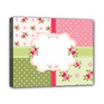 Shabby Chic Roses Canvas 10  x 8  (Stretched)