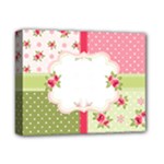 Shabby Chic Roses Deluxe Canvas 14  x 11  (Stretched)