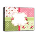 Shabby Chic Roses Deluxe Canvas 16  x 12  (Stretched) 