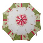 Shabby Chic Roses Hook Handle Umbrella (Medium)