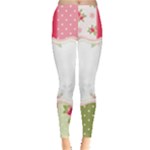 Shabby Chic Roses Leggings 