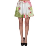 Shabby Chic Roses Skater Skirt