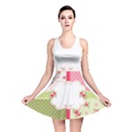 Shabby Chic Roses Reversible Skater Dress