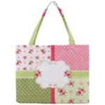 Shabby Chic Roses Mini Tote Bag