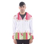 Shabby Chic Roses Hooded Wind Breaker (Men)