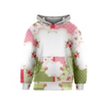 Shabby Chic Roses Kids  Pullover Hoodie