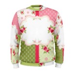 Shabby Chic Roses Men s Sweatshirt