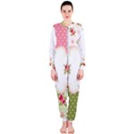 Shabby Chic Roses OnePiece Jumpsuit (Ladies)