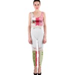 Shabby Chic Roses One Piece Catsuit