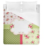 Shabby Chic Roses Duvet Cover (Queen Size)