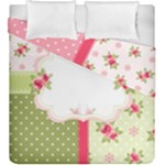 Shabby Chic Roses Duvet Cover Double Side (King Size)