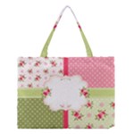 Shabby Chic Roses Medium Tote Bag