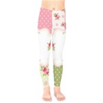 Shabby Chic Roses Kids  Legging