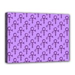 Prince love Symbol Canvas 16  x 12  (Stretched)