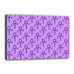 Prince love Symbol Canvas 18  x 12  (Stretched)