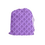 Prince love Symbol Drawstring Pouch (Large)