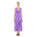 Prince love Symbol Sleeveless Maxi Dress