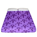 Prince love Symbol Fitted Sheet (King Size)