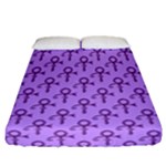 Prince love Symbol Fitted Sheet (California King Size)