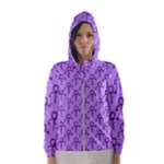 Prince love Symbol Hooded Wind Breaker (Women)