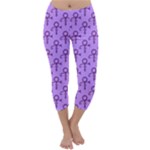 Prince love Symbol Capri Winter Leggings 