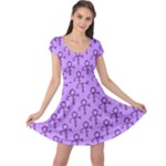 Prince love Symbol Cap Sleeve Dress