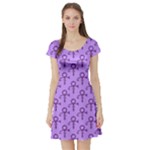 Prince love Symbol Short Sleeve Skater Dress