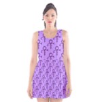 Prince love Symbol Scoop Neck Skater Dress