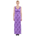 Prince love Symbol Maxi Thigh Split Dress