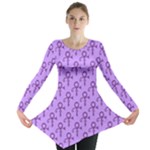 Prince love Symbol Long Sleeve Tunic 