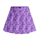 Prince love Symbol Mini Flare Skirt