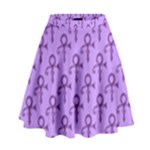 Prince love Symbol High Waist Skirt