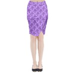 Prince love Symbol Midi Wrap Pencil Skirt